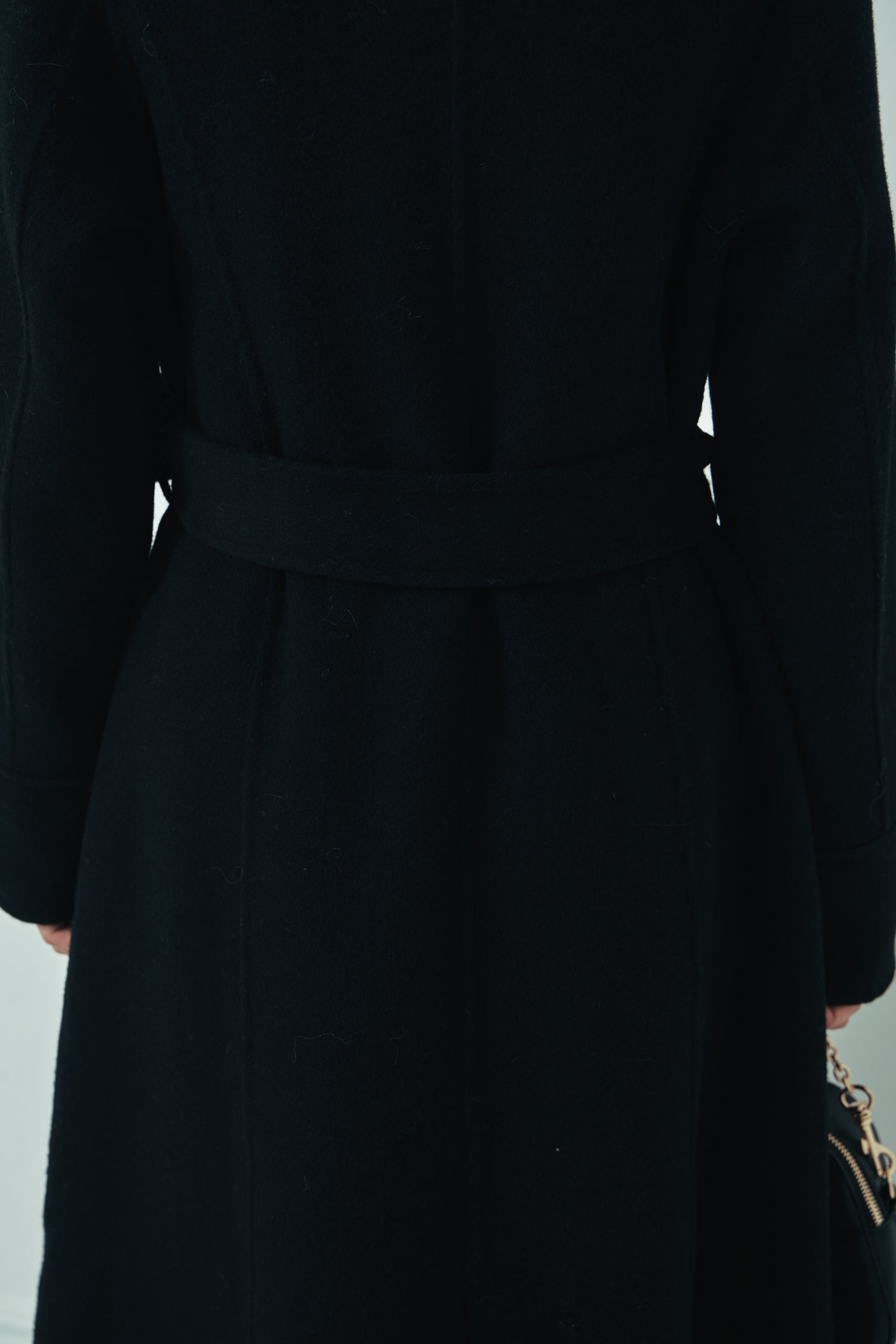 モデル身長：166cm 【アウター】カラー：black サイズ：MM