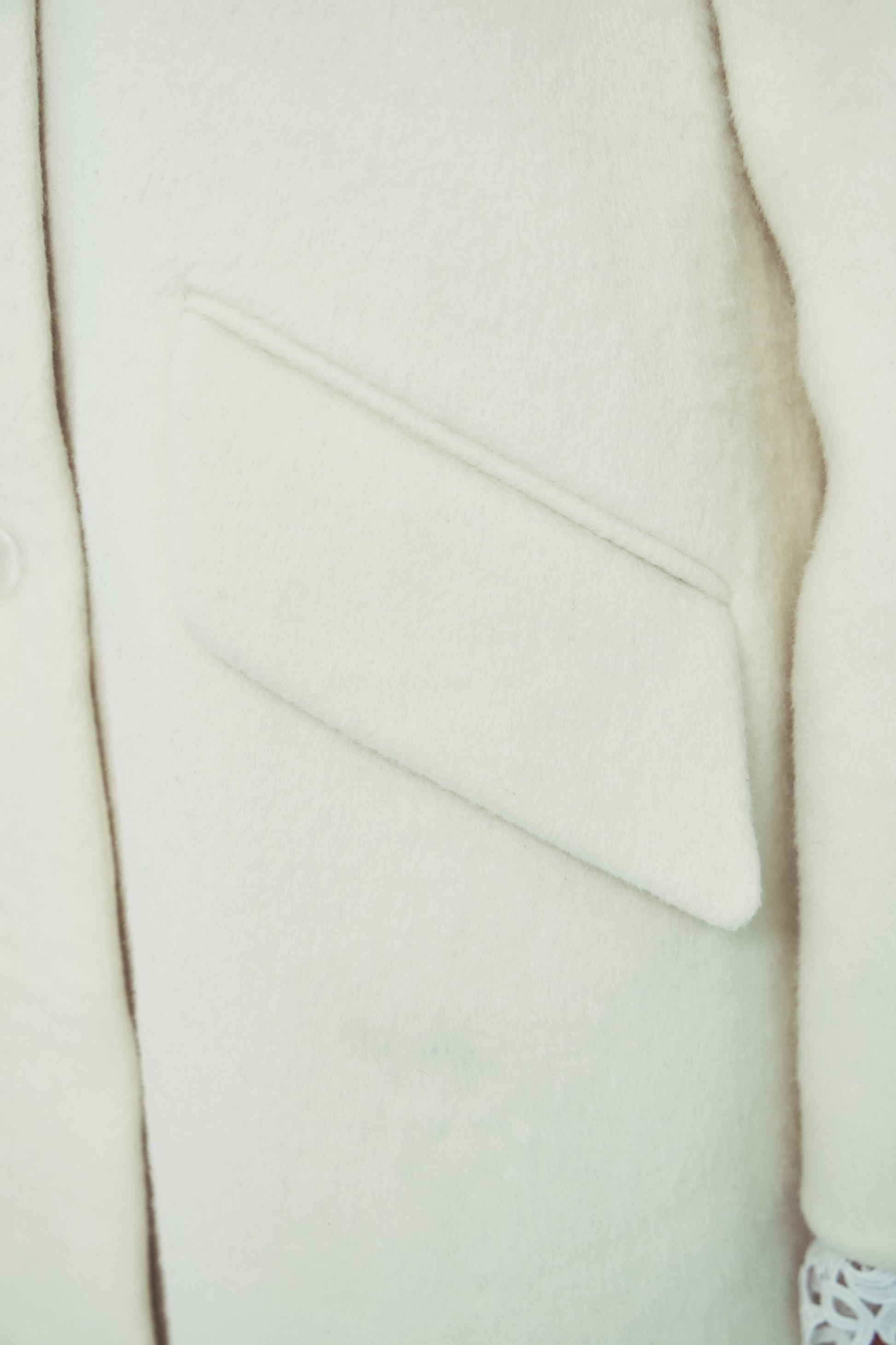 モデル身長：166cm 【アウター】カラー：ivory サイズ：MM