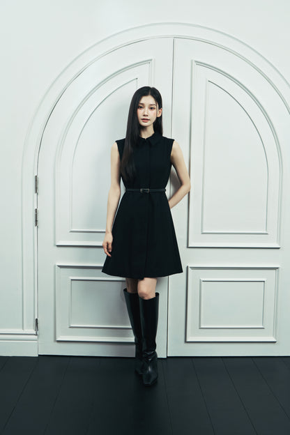 モデル身長：166cm カラー：black