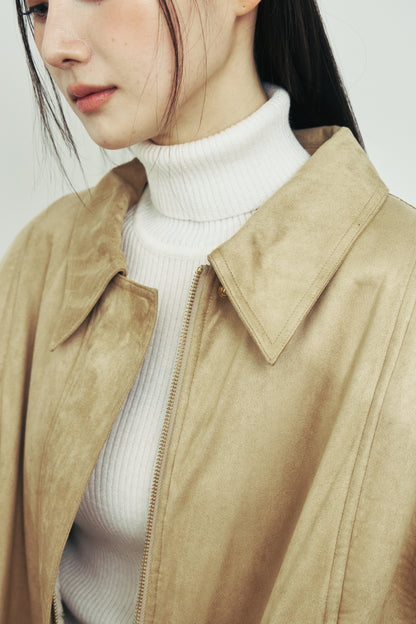 モデル身長：166cm 【アウター】カラー：beige