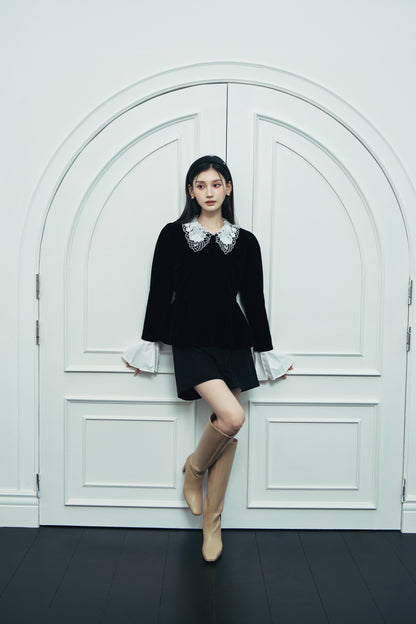 モデル身長：166cm カラー：black