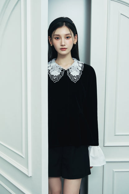 モデル身長：166cm カラー：black