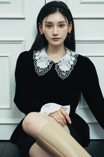 モデル身長：166cm カラー：black