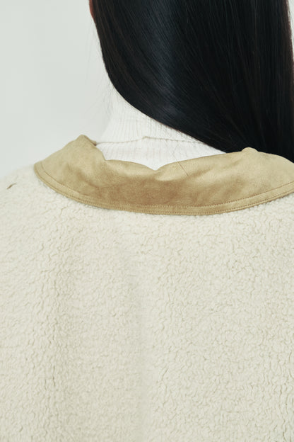 モデル身長：166cm 【アウター】カラー：beige
