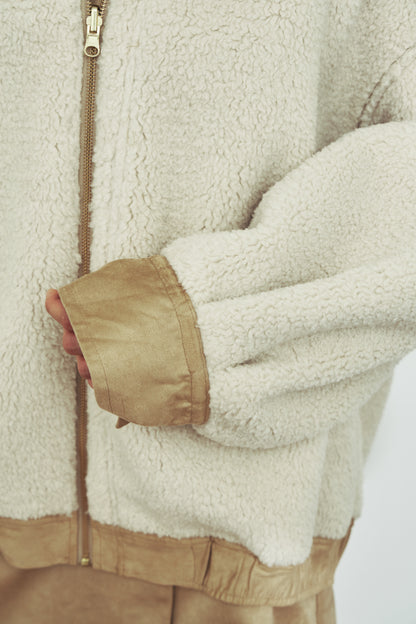 モデル身長：166cm 【アウター】カラー：beige