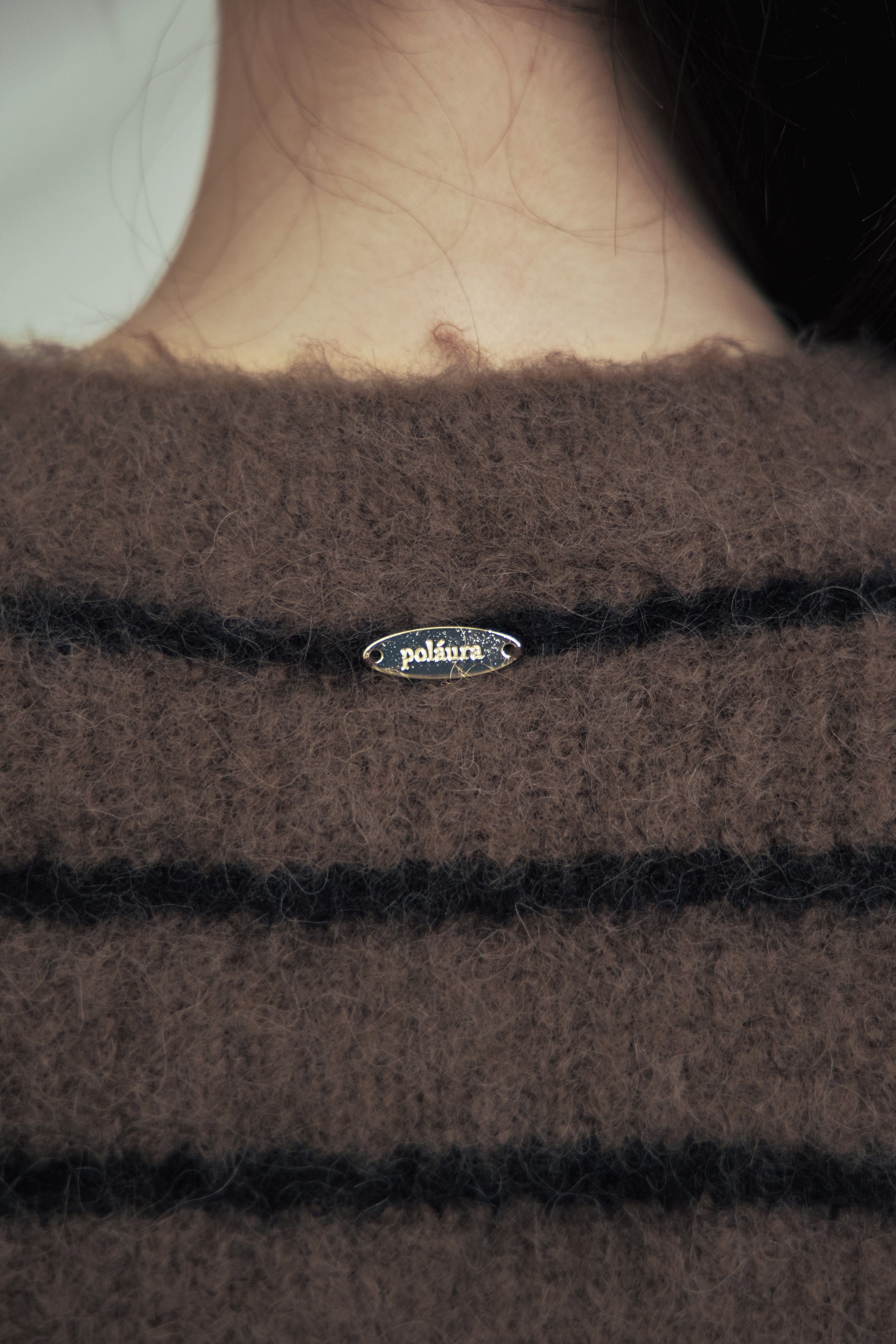 カラー：brown × black border