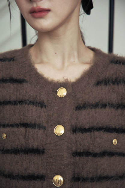 カラー：brown × black border
