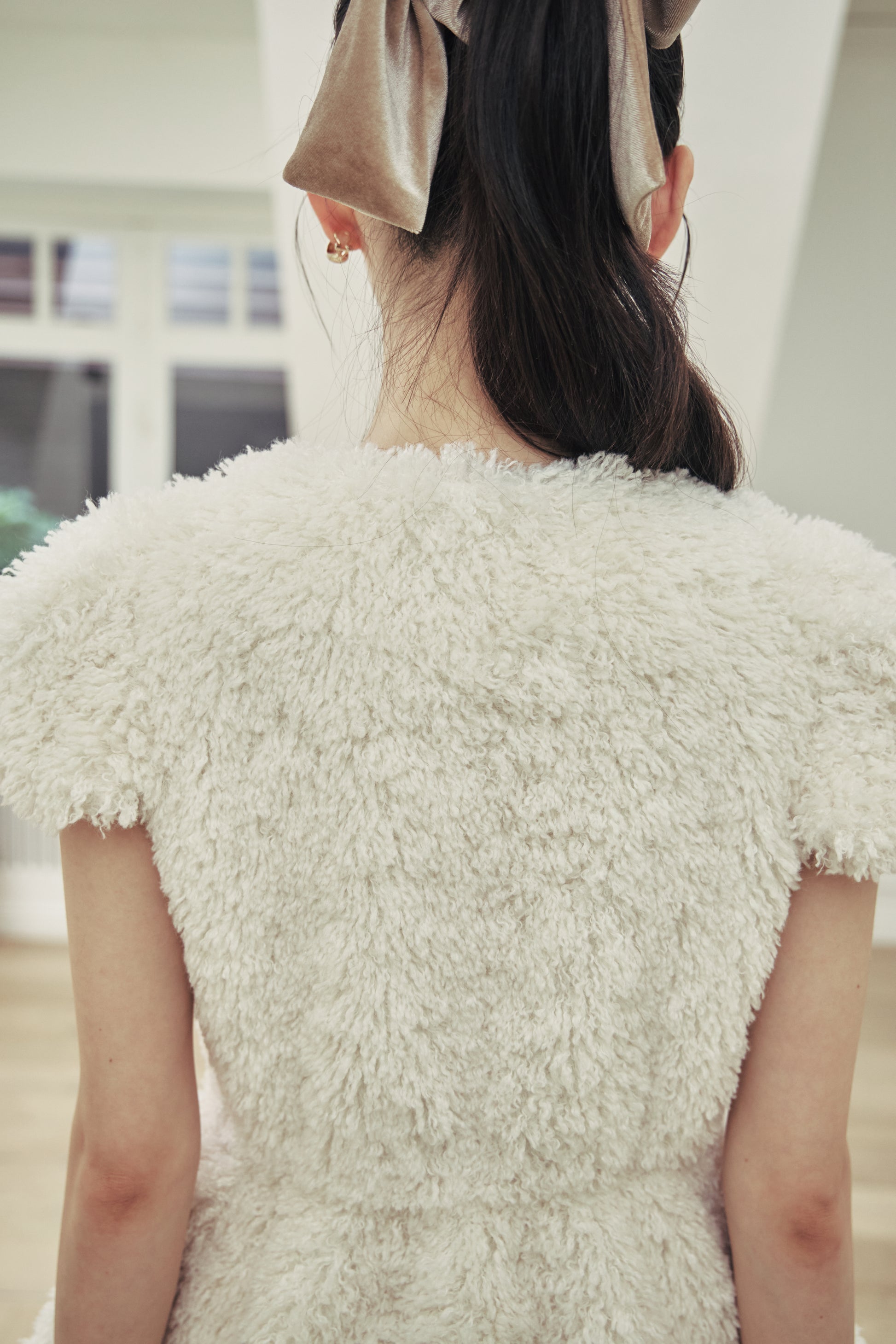 モデル身長：166cm 【トップス】カラー：off white