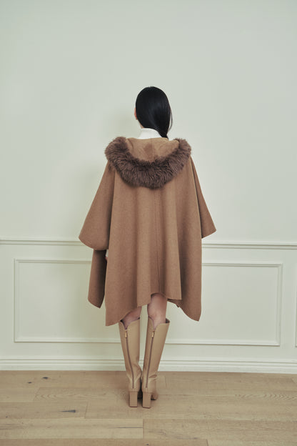 モデル身長：166cm 【アウター】カラー：camel