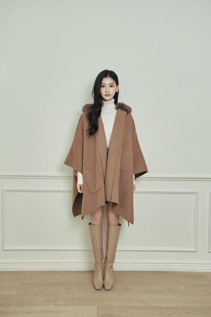 モデル身長：166cm 【アウター】カラー：camel