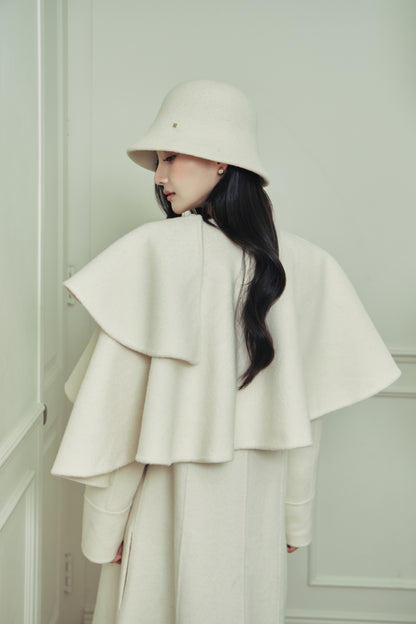 モデル身長：166cm 【アウター】カラー：off white サイズ：MM