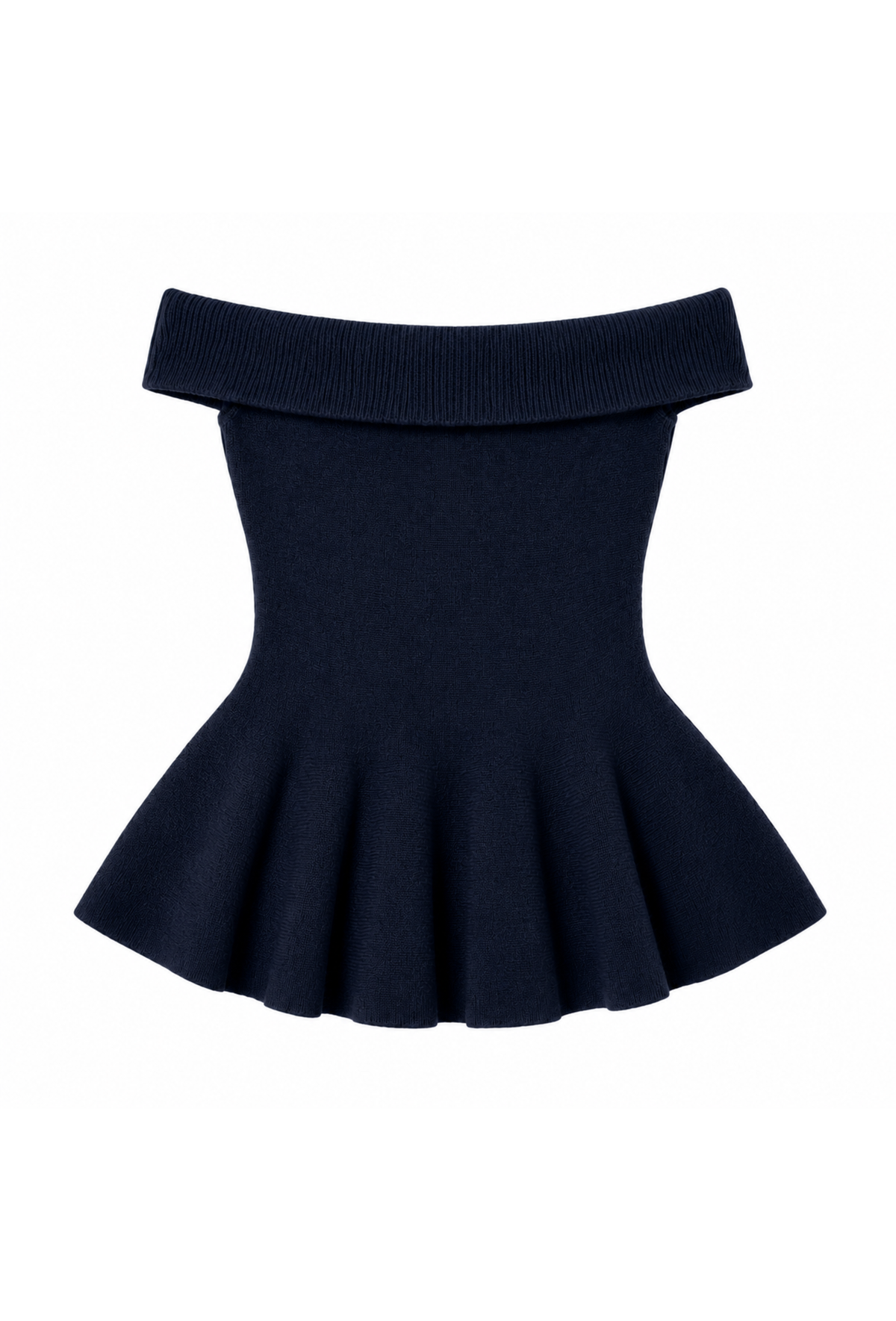 フォルムペプラムニットトップ – poláura OFFICIAL ONLINE STORE フォルムペプラムニットトップ – poláura OFFICIAL ONLINE STORE