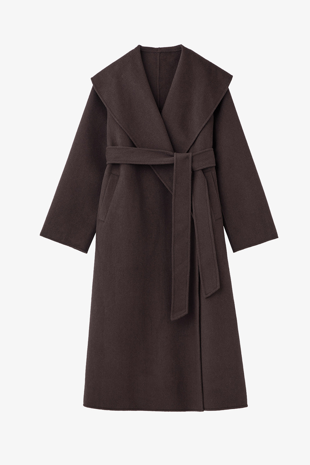 ショールカラーウールロングコート – poláura OFFICIAL ONLINE STORE