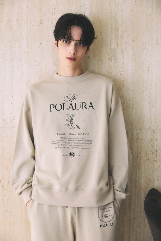 モデル身長：180cm サイズ：メンズL カラー：mocha