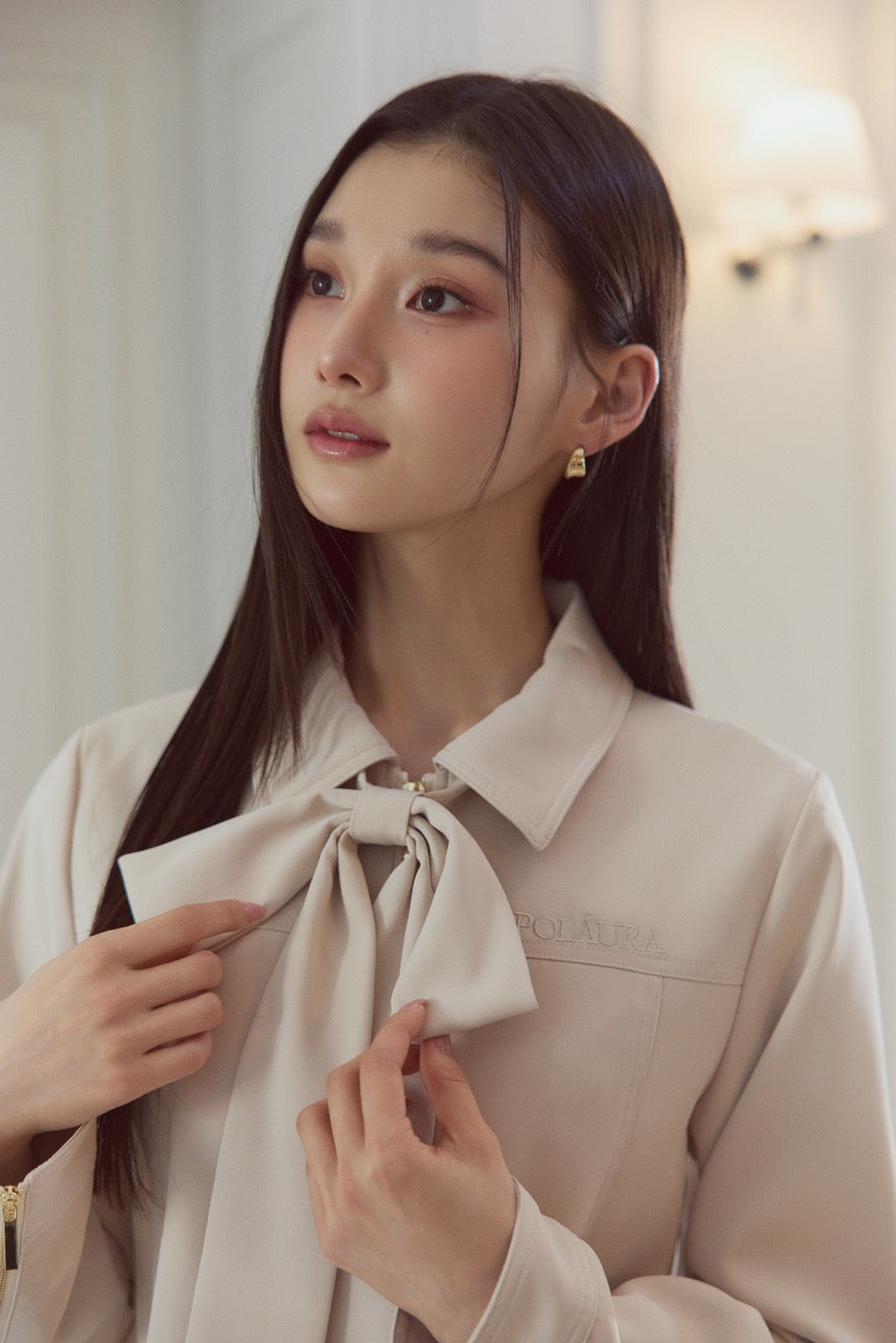 モデル身長：166cm カラー：ivory