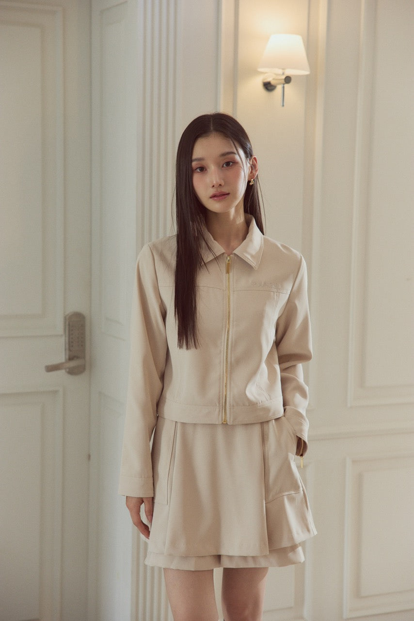モデル身長：166cm カラー：ivory