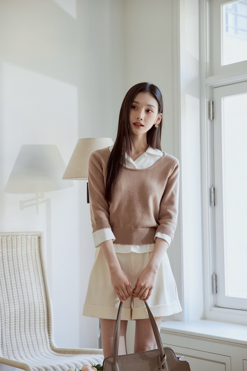 ターンバックハイウエストキュロットパンツ – poláura OFFICIAL ONLINE