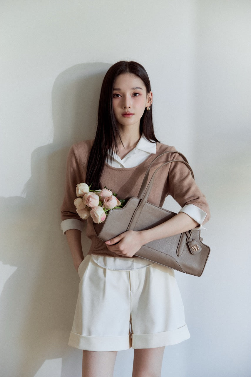 モデル身長：166cm ボトムカラー：off white ボトムサイズ：M