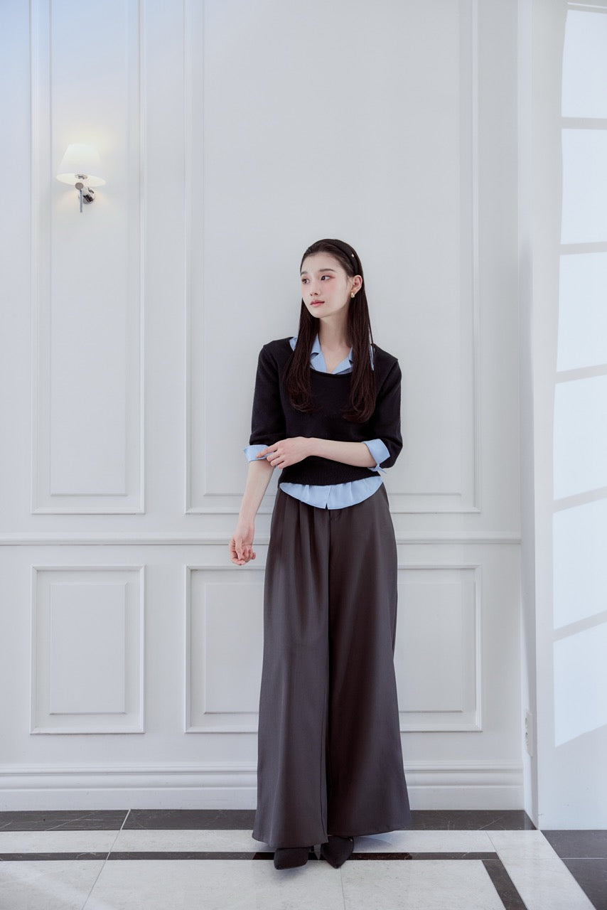 loin nuit ロワンニュイ アシンメトリータックトップス ロワンニュイ | loin nuit | 株式会社BUZZWIT
