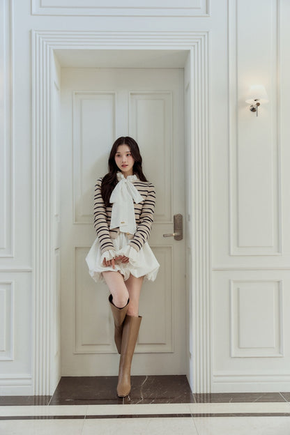 モデル：166cm　カラー：white