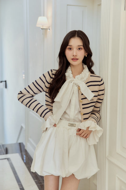 モデル：166cm カラー：white