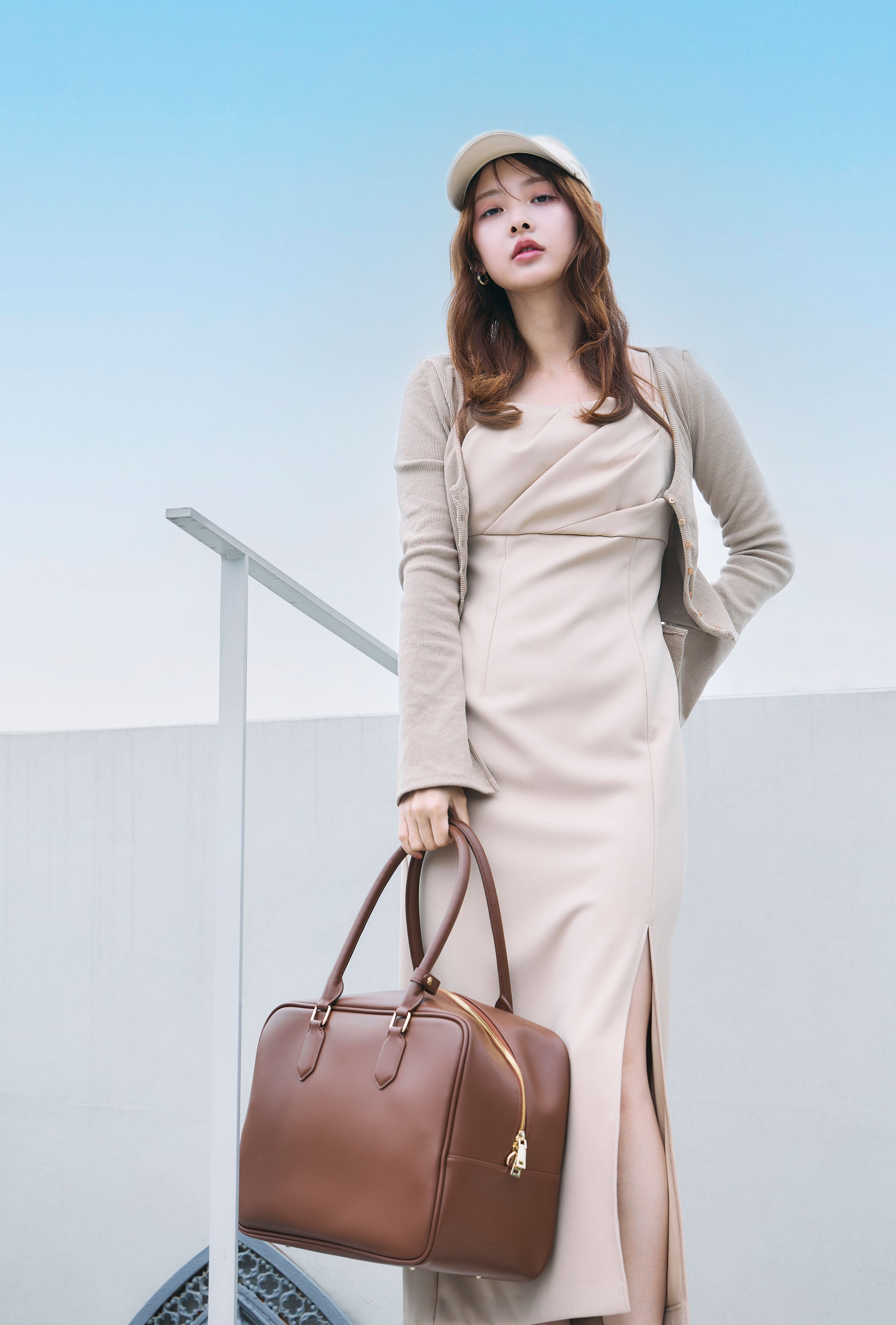 モデル身長：172cm　サイズ：M　カラー：beige