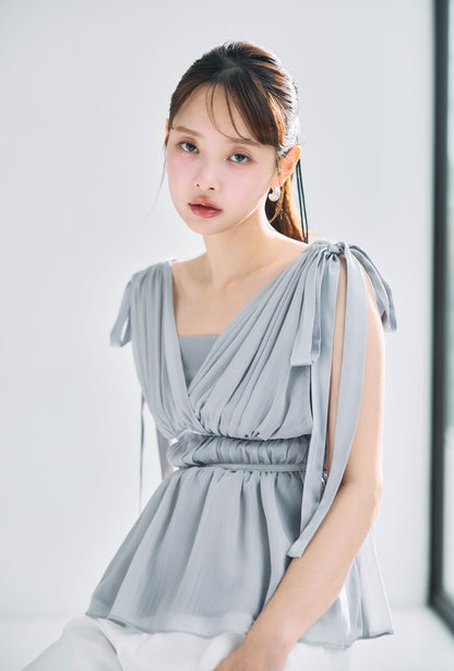 モデル身長：172cm　サイズ：FREE　カラー：grey