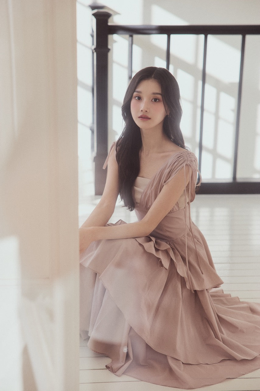 モデル身長：166cm　カラー：pink　サイズ：M