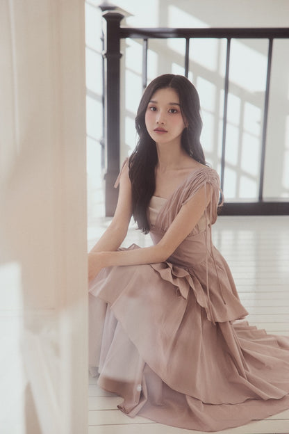 モデル身長：166cm　カラー：pink　サイズ：M