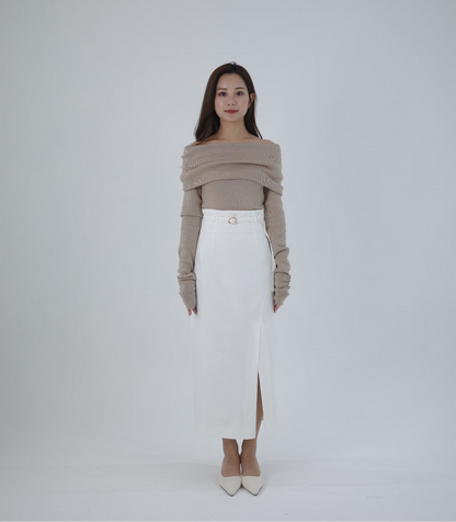モデル身長：155cm　サイズ：S　カラー：white