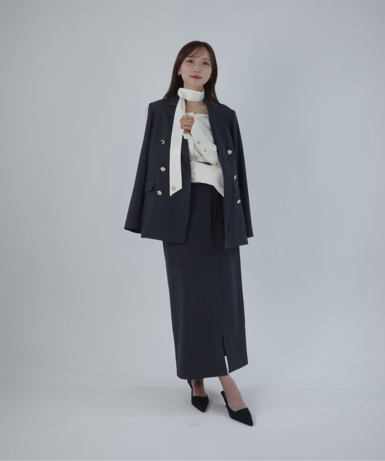 poláura ニュアンスゴールドボタンジャケット ニュアンスゴールドボタンジャケット – poláura OFFICIAL ONLINE