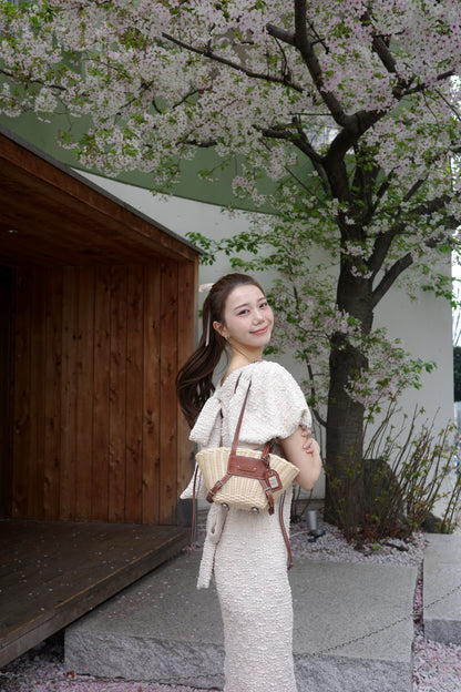 モデル身長：171cm カラー：beige サイズ：M