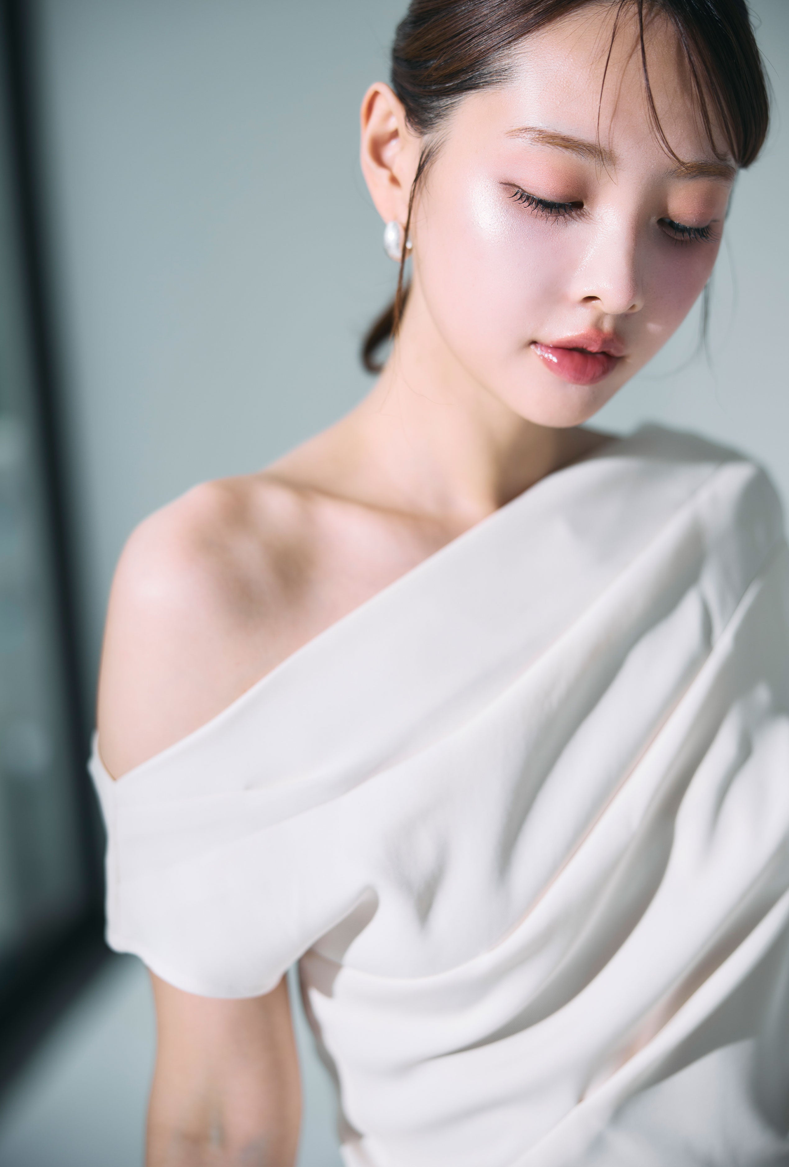ドレープワンショルダードレス – poláura OFFICIAL ONLINE STORE