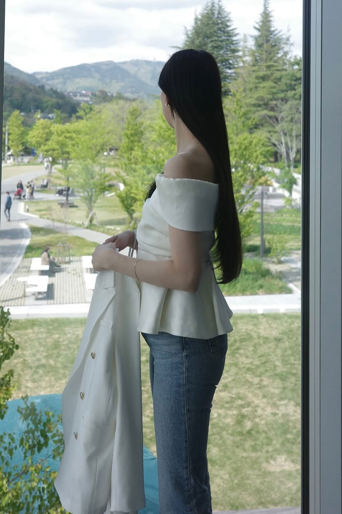 ロマンティックサテンぺプラムトップス – poláura OFFICIAL