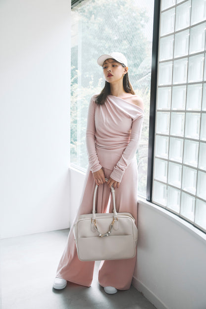 モデル身長：172cm サイズ：FREE カラー：pink