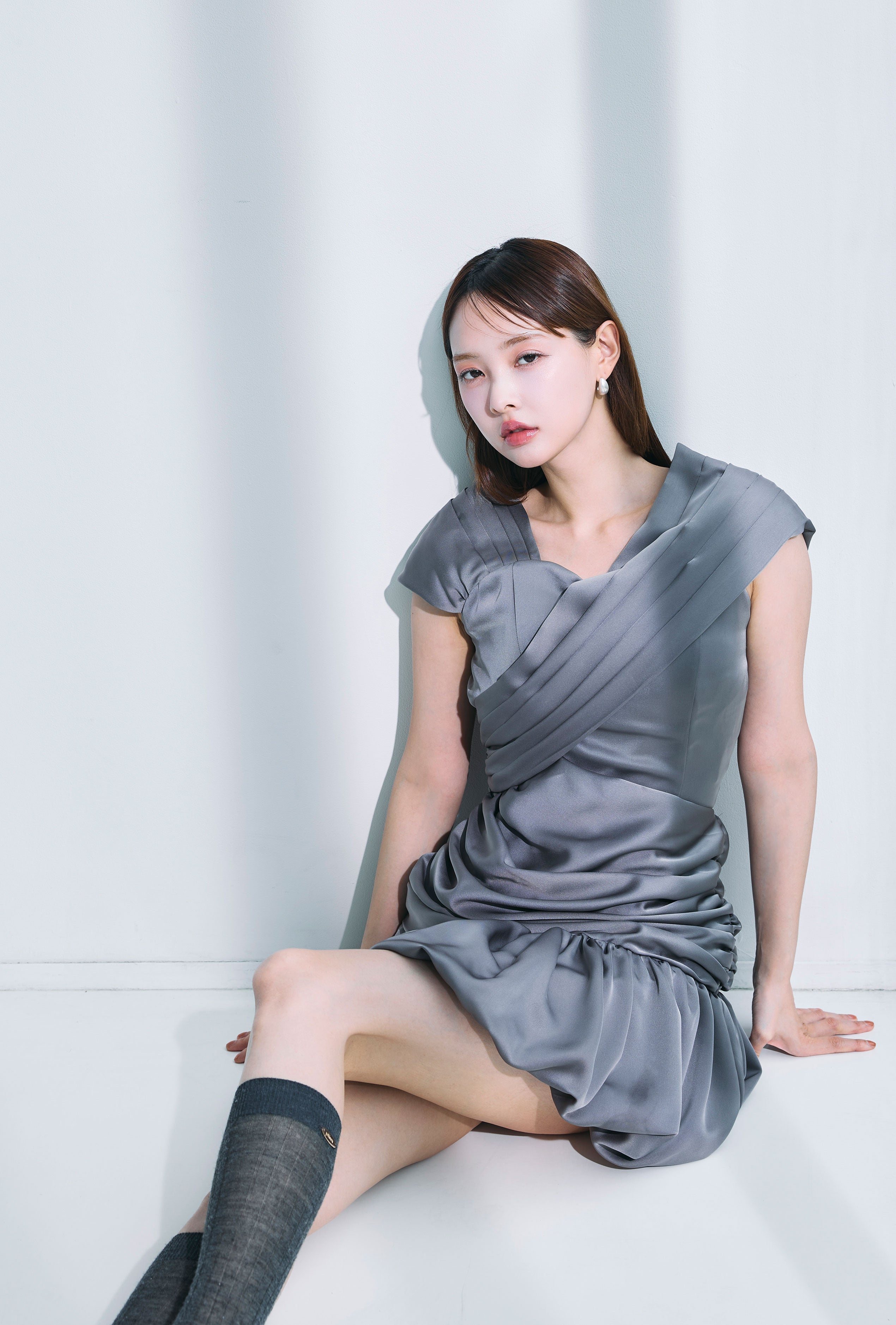 ホイップバルーンサテンドレス – poláura OFFICIAL ONLINE STORE