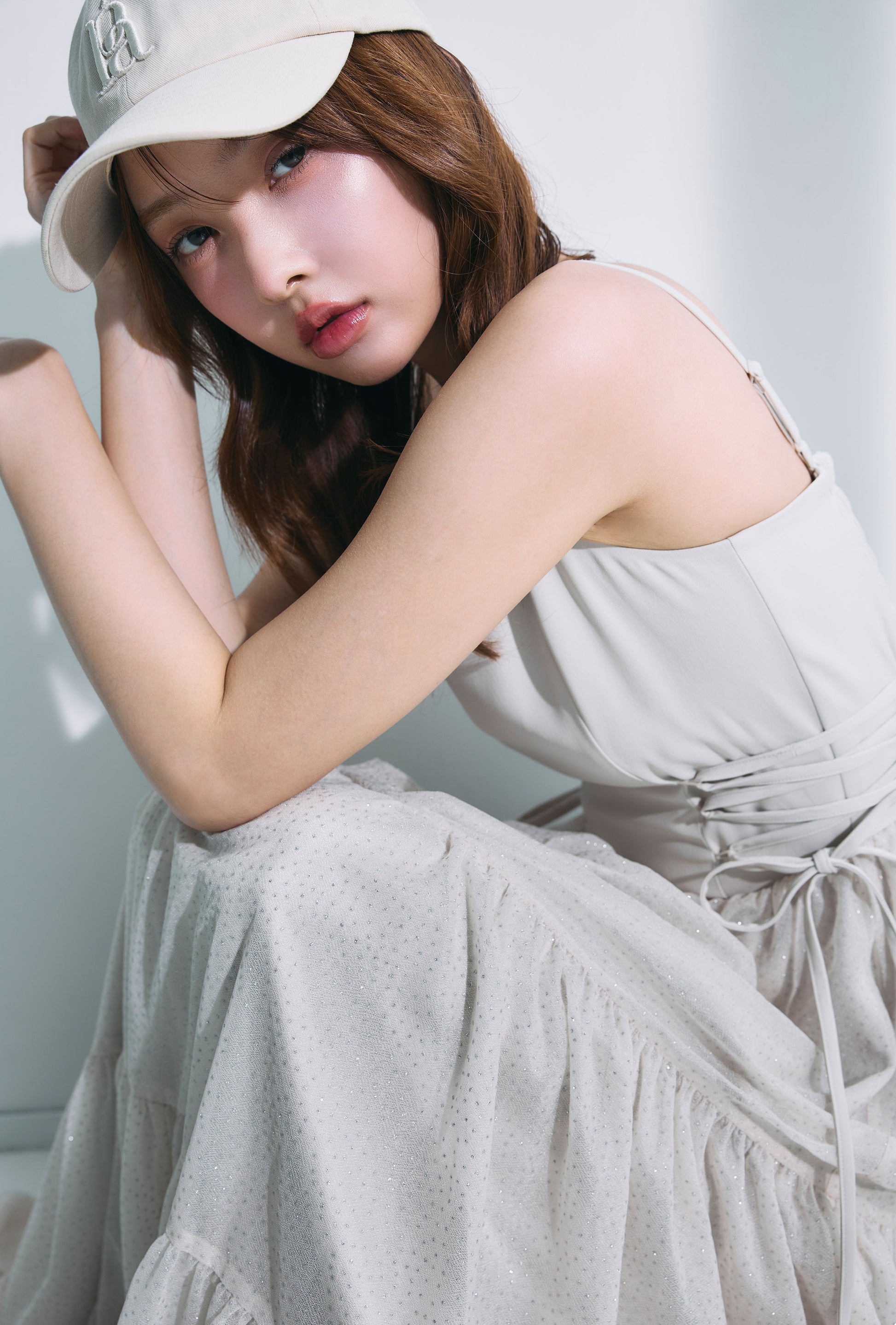 モデル身長：172cm　サイズ：M　カラー：ivory