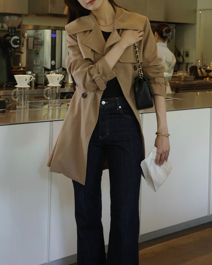 モデル身長：171cm サイズ：FREE カラー：beige