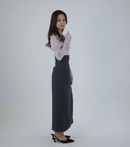 モデル身長：155cm　サイズ：S　カラー：grey