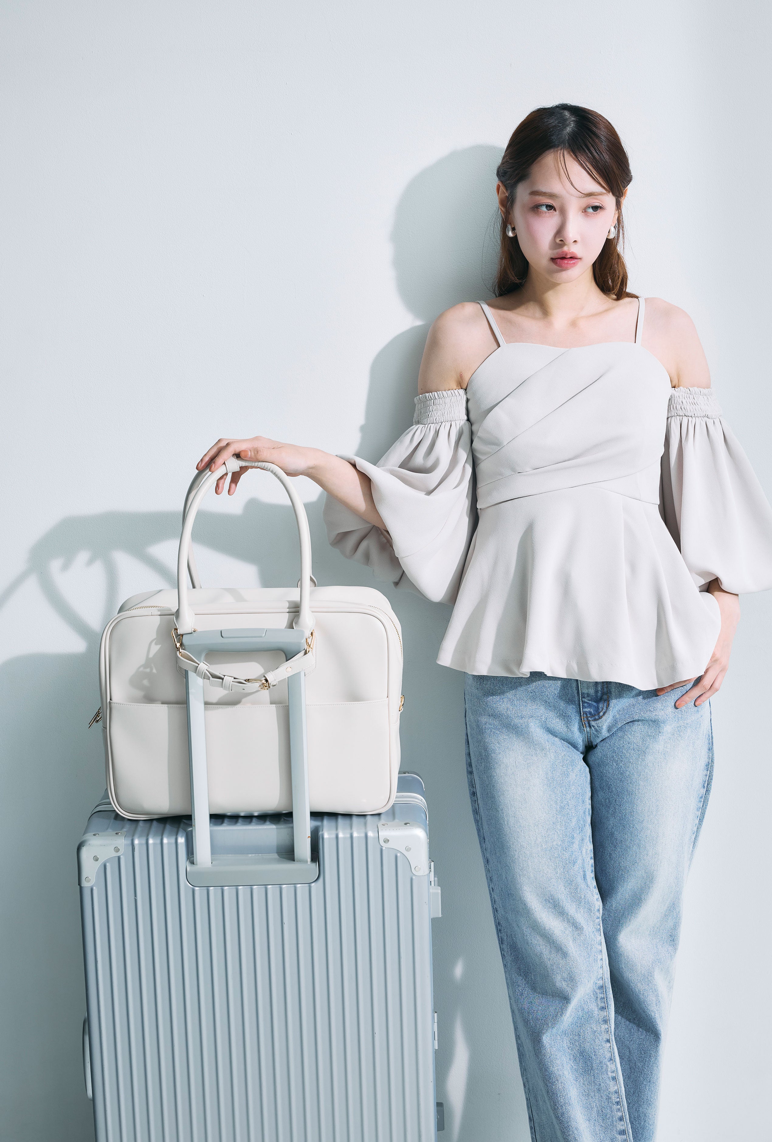 polaura バルーンスリーブ2wayキャミソールトップス バルーンスリーブ2wayキャミソールトップス – poláura OFFICIAL ONLINE
