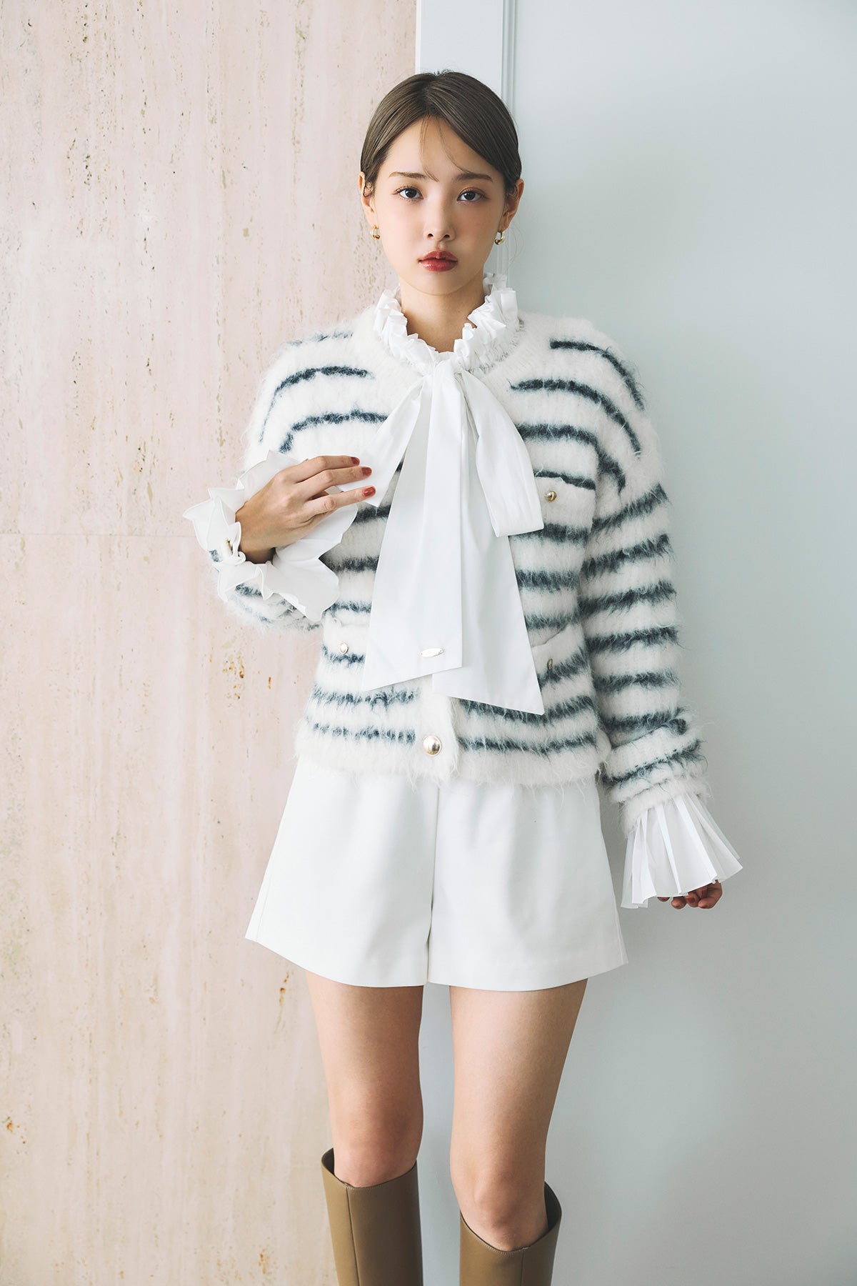 シャギーニットカーディガン – poláura OFFICIAL ONLINE STORE
