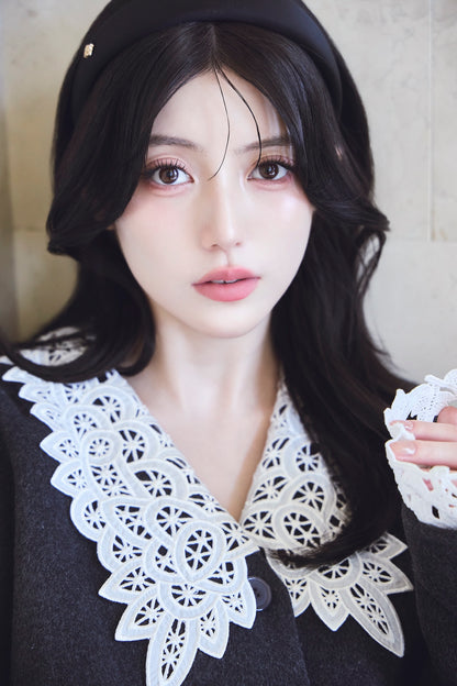 モデル身長：157cm 【アウター】カラー：grey サイズ：MM