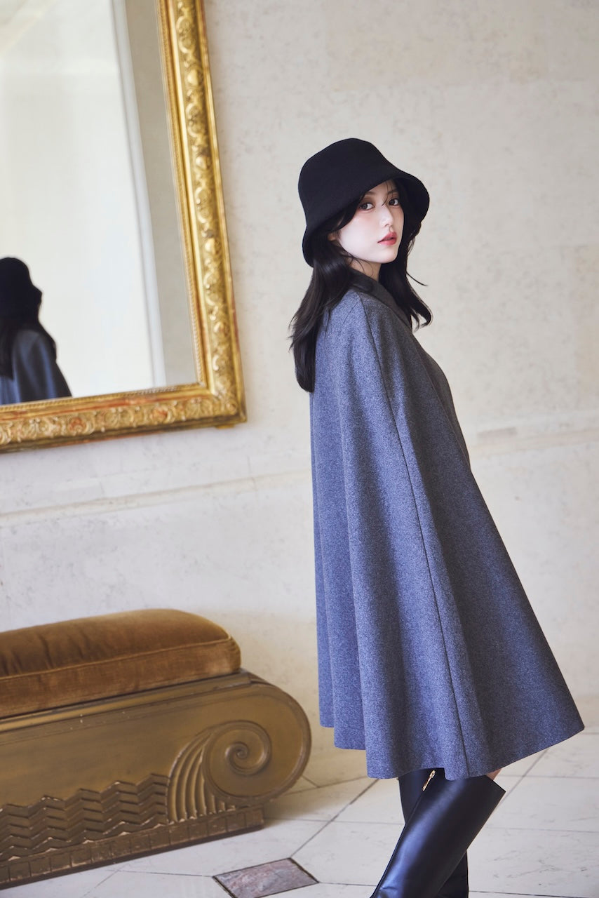 モデル身長：157cm カラー：grey