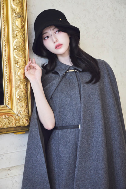 モデル身長：157cm カラー：grey