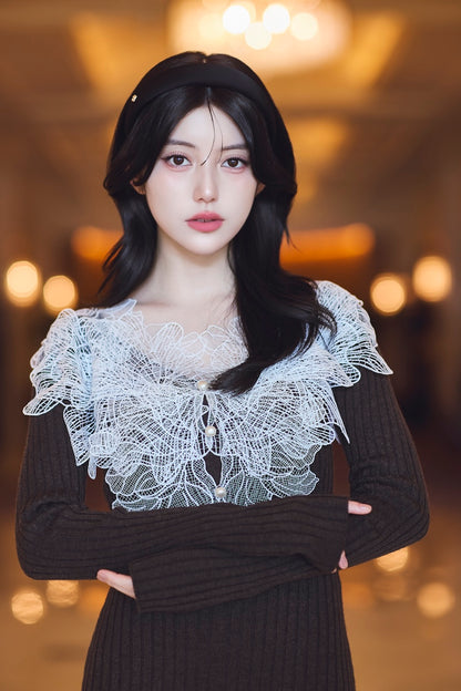 モデル身長：157cm カラー：brown サイズ：SM