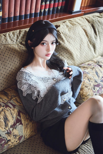 モデル身長：157cm 【トップス】カラー：grey