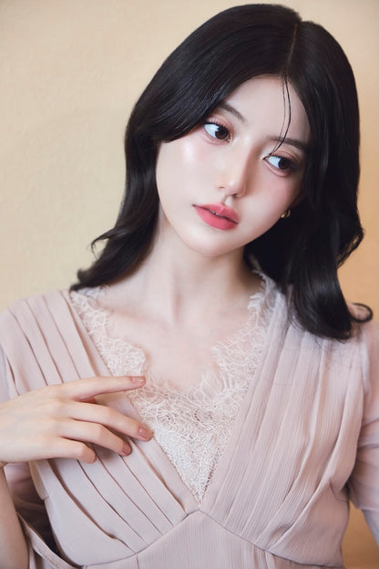 モデル身長：157cm カラー：pink サイズ：MM
