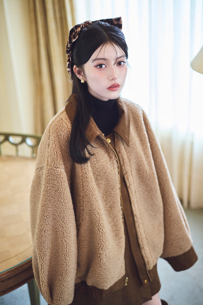 モデル身長：157cm 【アウター】カラー：camel 【トップス】カラー：black 【ボトムス】カラー：camel サイズ：MM