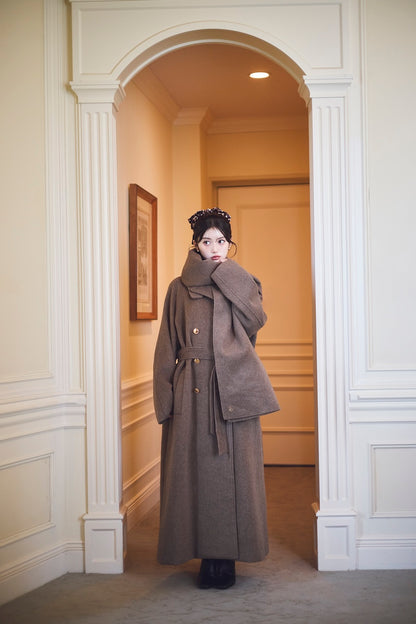 モデル身長：157cm カラー：mocha