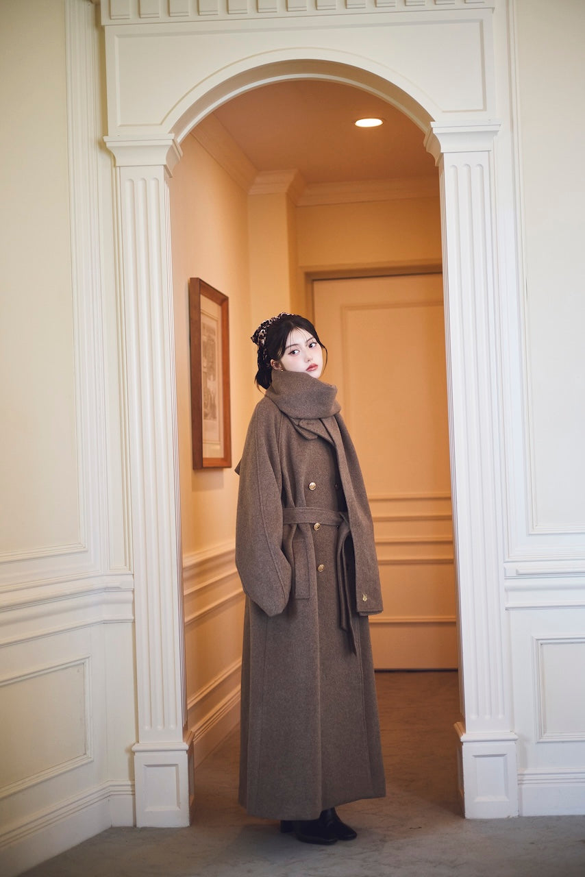 モデル身長：157cm カラー：mocha